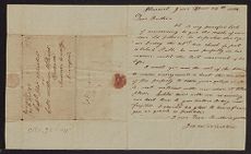 Letter from Joseph W. Winston to  Thomas Winston